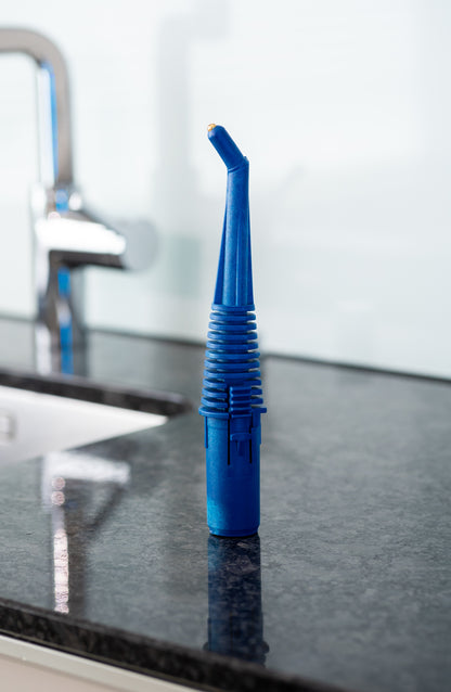 Dampflanze mit Messingspitze