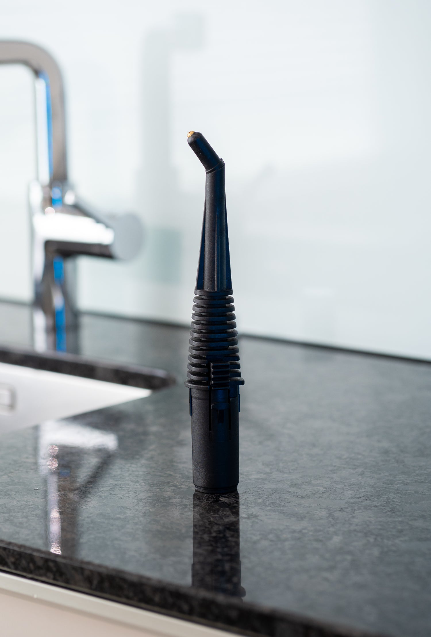 Dampflanze mit Messingspitze