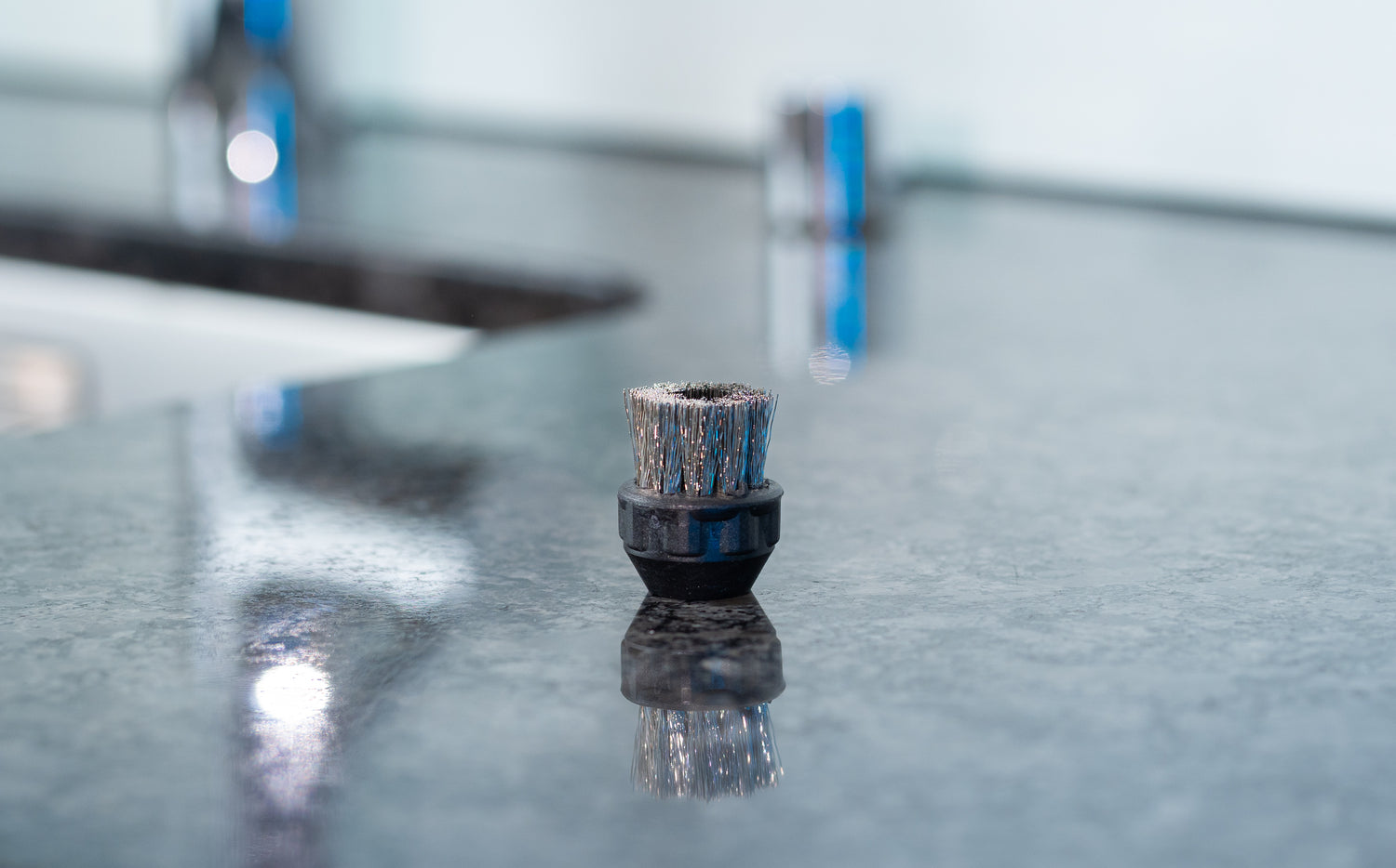 Runde Edelstahlbürste Ø 20 mm