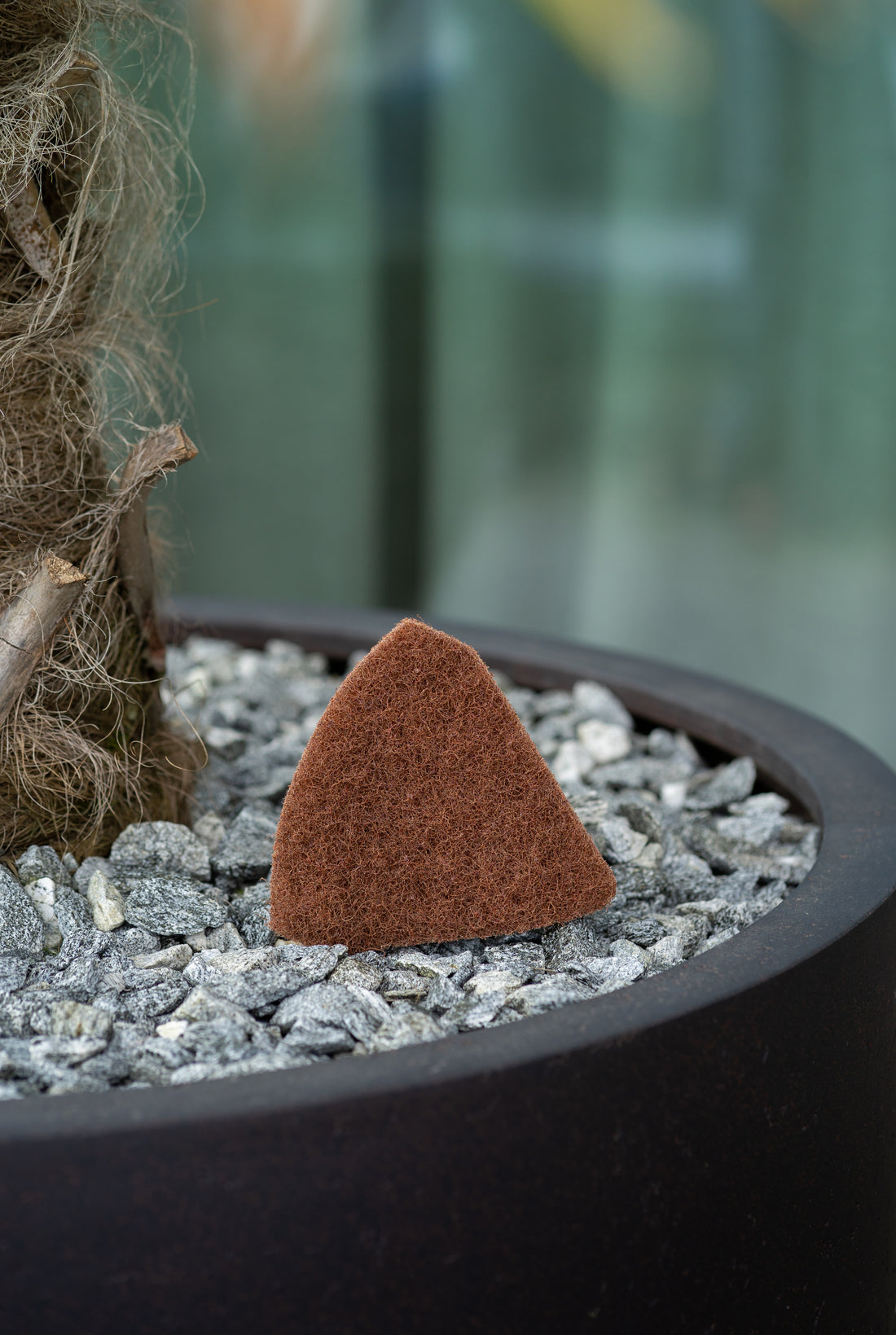 Harter Scheueraufsatz – Dreiecksbürste Edition