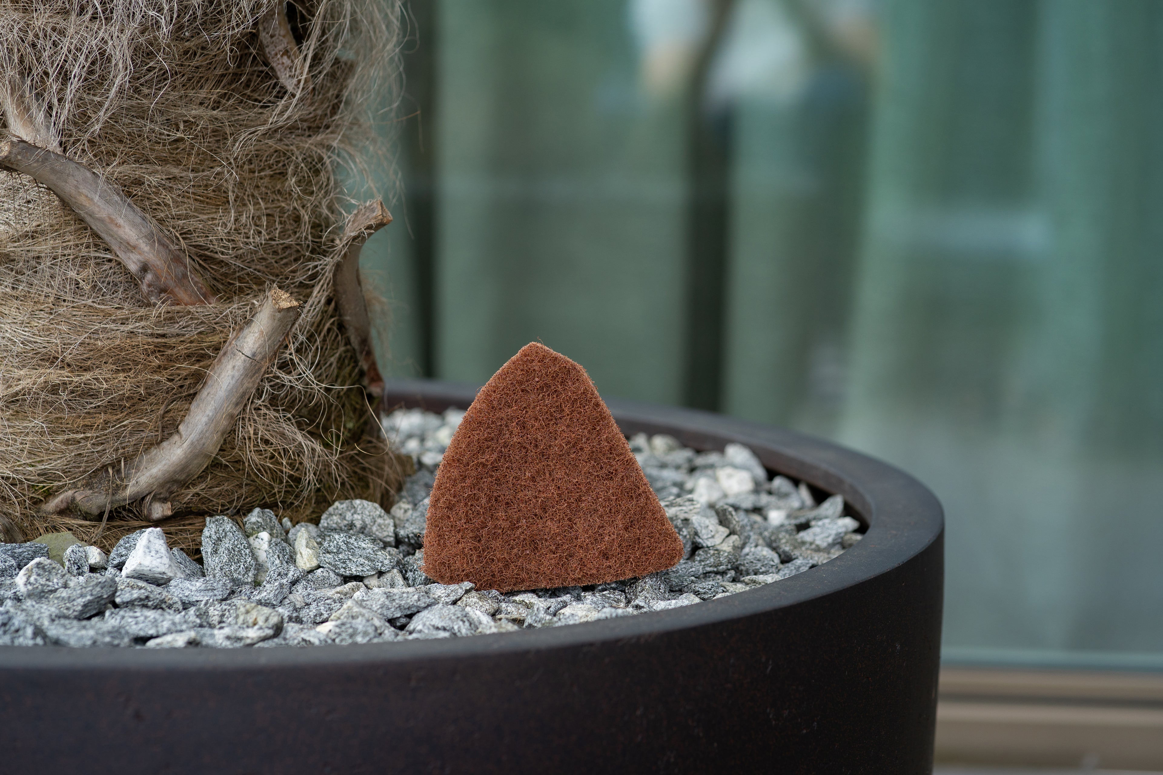 Harter Scheueraufsatz – Dreiecksbürste Edition